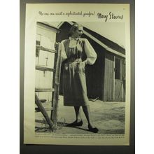 1947 Mary Stevens Pinafore and Blouse Ad