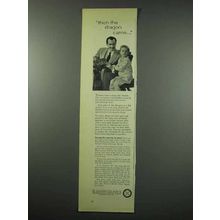 1954 U.S. Savings Bonds Ad - Then the Dragon Came