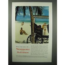 1961 Nassau and The Bahamas Tourism Ad