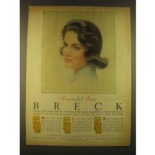 1963 Breck Shampoo Ad - Beautiful Hair