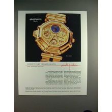 1988 Gerald Genta Minute Repeater Watch Ad!