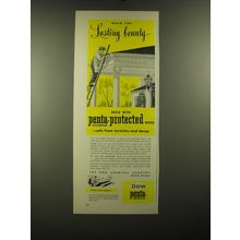 1950 Dow Penta-Protected Wood Ad - Build for lasting beauty