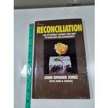 reconciliation by John Edward Jones 1st 1983 hardback/dust jacket