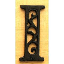Cast Iron Letter I
