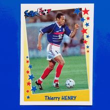 98/99 Panini Superfoot 1998 1999 Thierry Henry Sticker #194