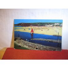 SUMMERLEAZE BEACH, BUDE, CORNWALL unused postcard by Camel Cards =