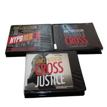 3 Audiobook Lot Double Cross Justice NYPD Red 4 Crime Thriller James Patterson
