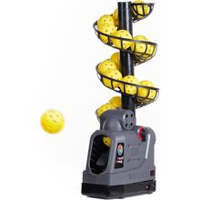 681PBH Pickleball Machine with Auto Swing, 3 Angles & 4 Speeds Adjustable, Porta