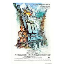 Force 10 From Navarone (1978)_3 Movie Film Poster Canvas iconic design