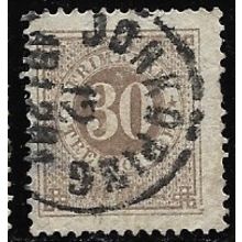 1872/1877 Michel 24B - fine used (o) - thin spot right side