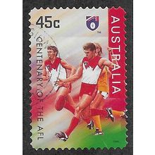 AUS 1996 45c(S/A) 'CENTENARY OF THE AFL' FINE USED (EBID63-089)
