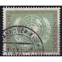 GERMANY BUND [1955] MiNr 0221 ( O/used ) (1)