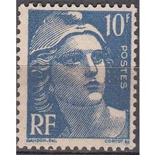 France 1945 Michel 696 O Cote (2008) 1.50 Euro Marianne de Gandon