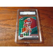 2021 Panini Mosaic, Graded Gem Mint 10, JERRY RICE, Green Mosaic