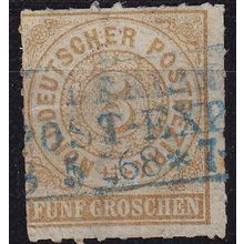 GERMANY Norddeutsch [1868] MiNr 0006 ( O/used ) [01]