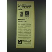 1970 Brookes & Gatehouse Harrier Log/Speedometer Ad
