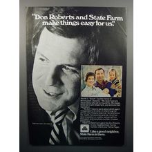 1976 State Farm Insurance Ad - Make Things Easy for Us