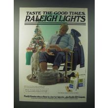 1979 Raleigh Lights Cigarettes Ad - Postman