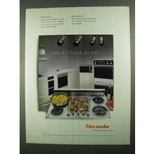 1981 Thermador Appliances Ad - The Kitchen as Art