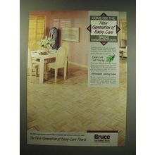 1987 Bruce Hardwood Floors Ad - Come see the new generation