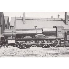 GWR 2903 Class 4-6-0 Lady Of Lyons Train RPC Postcard
