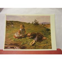 SPRING by William McTaggart unused postcard National Gallery Scotland /