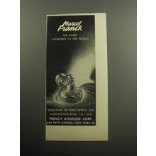 1957 Marcel Franck Atomizer Ad