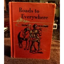 Old Vintage Basic Reader Roads To Everywhere By David H. Russell 1949