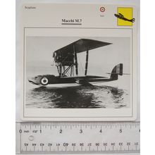 Macchi M.7 - Italy - Seaplane - Collectors Club Card