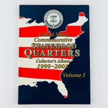 United States Commemorative Statehood Quarters Collectors Album 1999-2003 Vol 1
