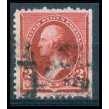 Used 220 2c George Washington Almost Very Fine M10862