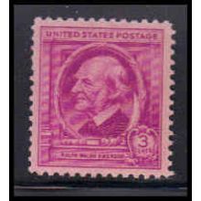 861 3c Ralph Emerson Fine Plus MNH KA2314