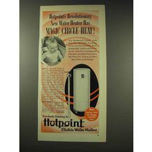 1948 Hotpoint Electric Water Heater Ad - Magic Circle