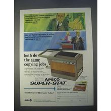 1966 Apeco Super-Stat Copier Ad - Same Copying Jobs