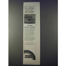 1980 Shure Hi-Fi Phono Cartridge Ad - Let's Face It