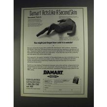 1991 Damart Thermolactyl Underwear Ad - Second Skin