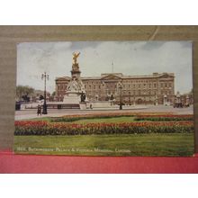 BUCKINGHAM PALACE, LONDON used postcard by J. Salmon c.1958 =
