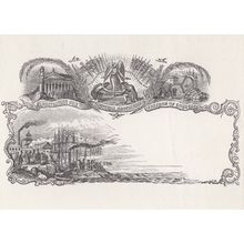 Freedom Of Commerce Victorian Envelope 1851 Exhibition Postcard