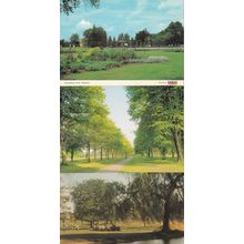 Cassiobury Park Watford 3x 1980s Postcard s