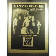 1975 Black Oak Arkansas Ain't Life Grand Album Advertisement