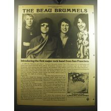 1975 The Beau Brummels Album Ad - Introducing the first major rock band