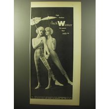 1960 Jack Winter Pants Ad - High fashion Jack Winter the pants that really fit