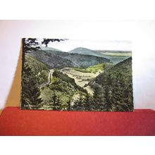 DAS NUNNETAL IM HOCHSAUERLAND, GERMANY used vintage postcard RP c.1952 =