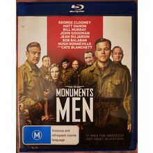 The Monuments Men Blu Ray George Clooney Matt Damon John Goodman Bill Murray
