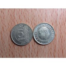 Turkey 2009 5 Kurus Coin