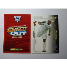 El Hadji Diouf - Bolton W - Shoot Out 2005 2006 Magic Box Football Card (EF1)