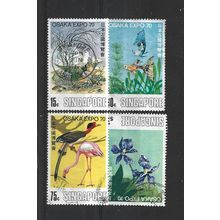 Singapore.World Fair,Osaka set of 4.Fine Used.Jun25
