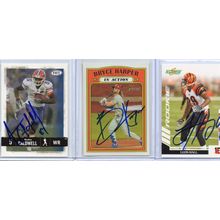 Autographed 3 Card Lot with Bryce Harper Signed