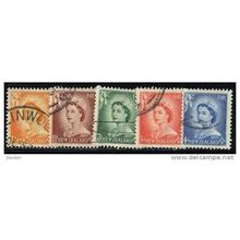 1953/1954 5 different values - #1263 fine used (o)