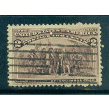 Used 231 2c Landing of Columbus Fine T1281